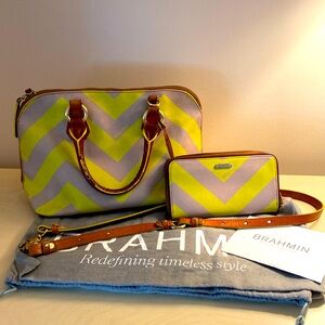 Brahmin Chevron Bag and Wallet